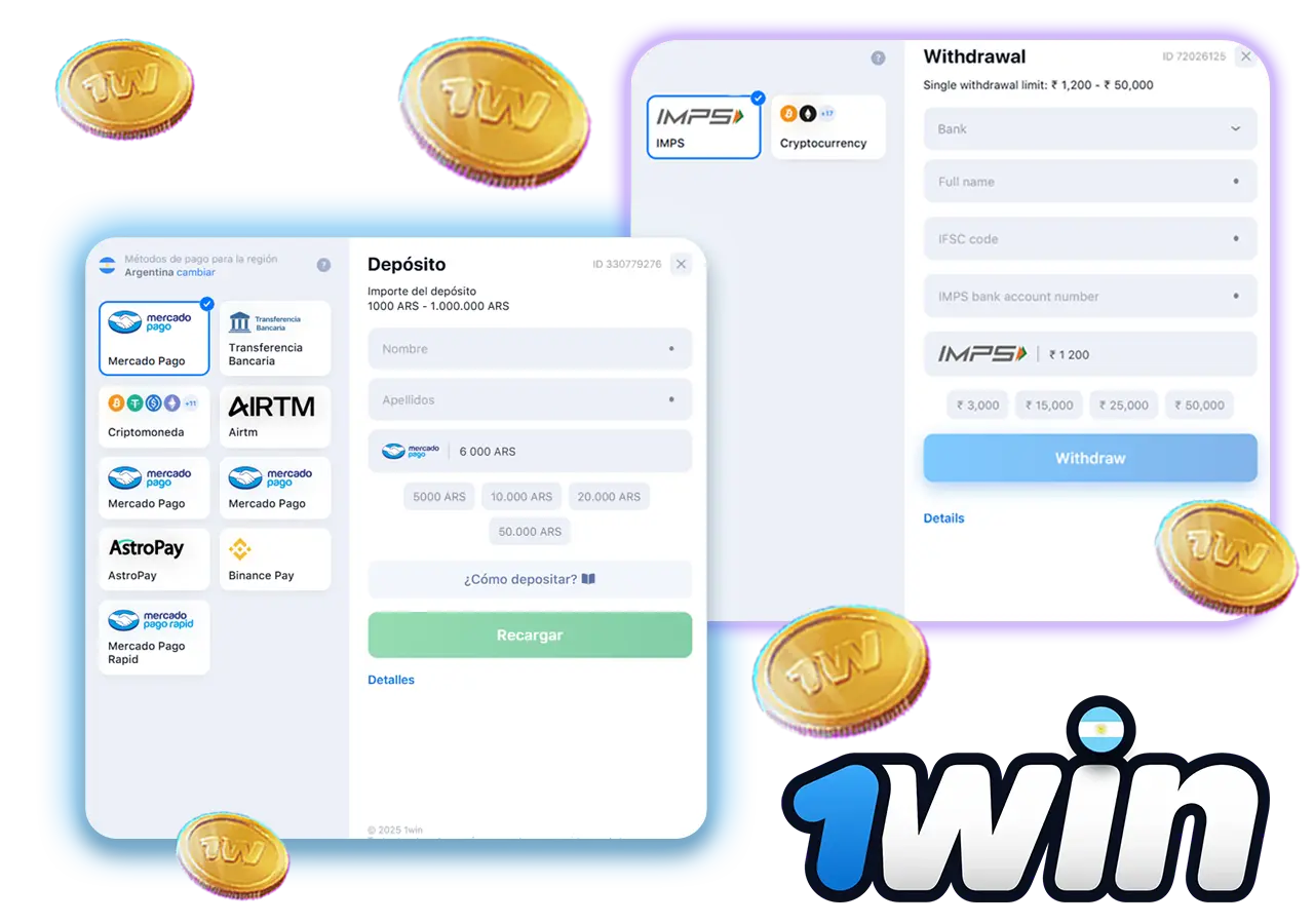 Depósitos y Retiros Rápidos y Seguros 1Win