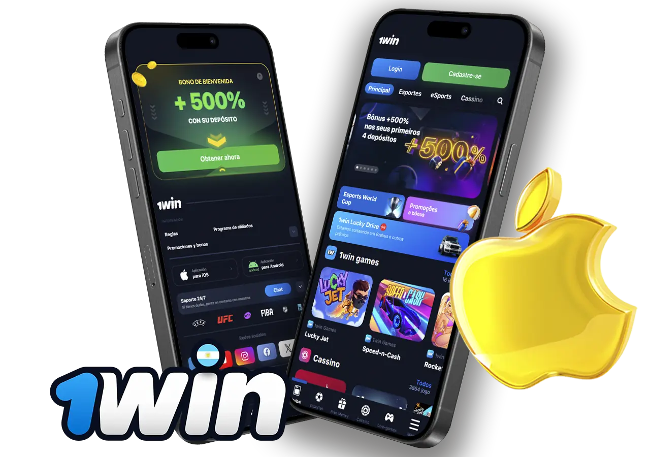¿Cómo descargar la aplicación móvil 1win Argentina para iOS?