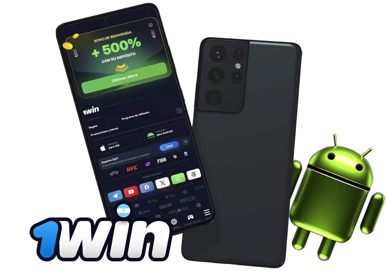 ¿Cómo descargar la aplicación móvil 1win Argentina para Android?